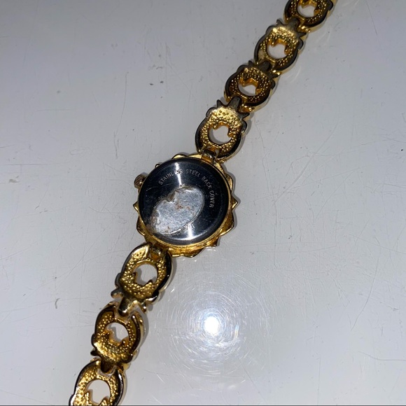 Jacques Couture Quartz movement‎ gold toned watch main image 5